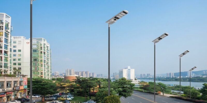 10W 20W 30W LED Solar Streetlights