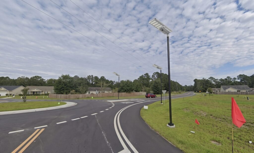 led solar street lighting