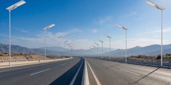 led street lamp solar panel