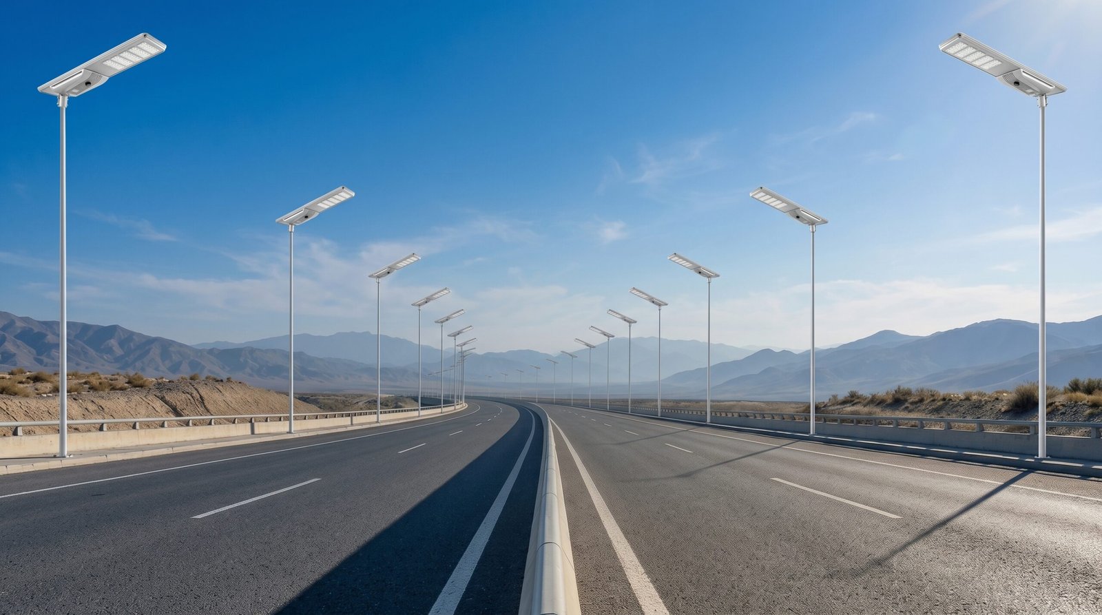 led street lamp solar panel