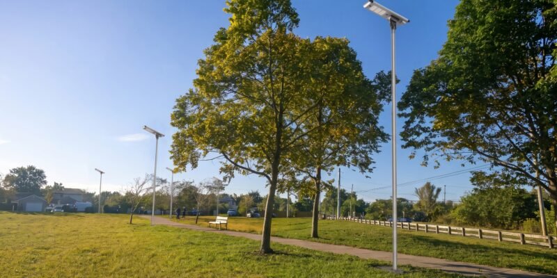 street light solar led